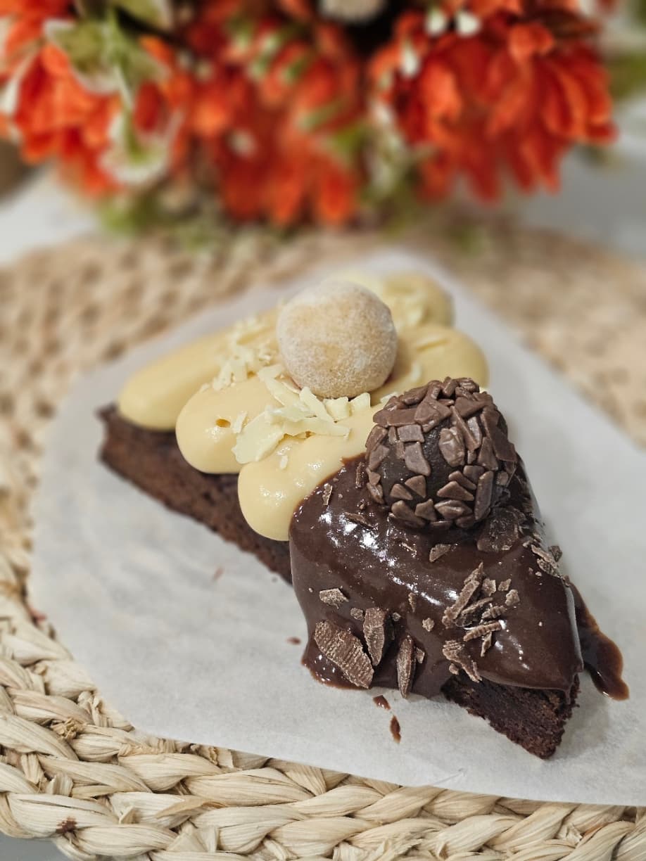 Fatia Brownie Dois Amores